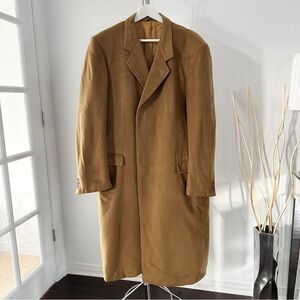 Vintage Saint Laurent Rive Gauche  Pure Cashmere Camel Coat